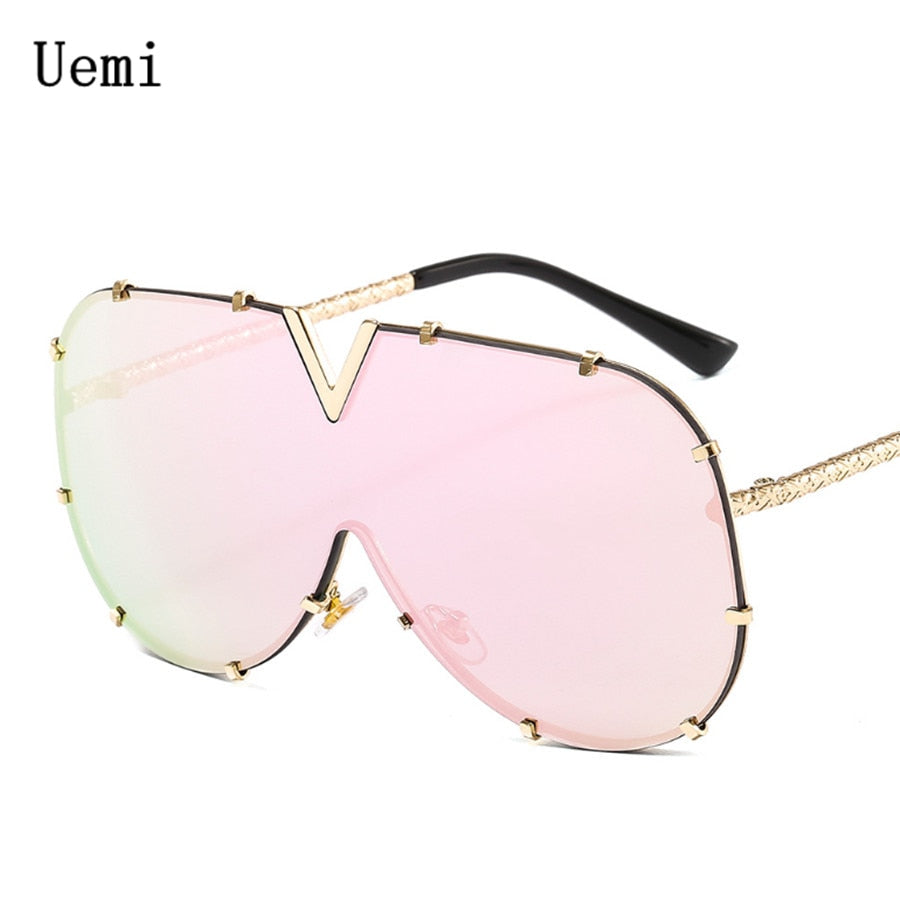 Fashion Brand Modern Oversized Square For Women Men Vintage Big Frame Retro Luxury Designer UV400 Eyewear Sunglasses