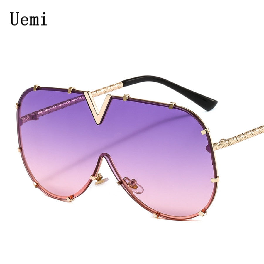 Fashion Brand Modern Oversized Square For Women Men Vintage Big Frame Retro Luxury Designer UV400 Eyewear Sunglasses