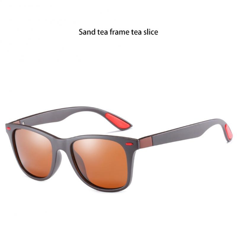 Polarized Men Women Square Anti-glare Goggle Travel Fishing Cycling Sunglasses UV400 Sunglasses