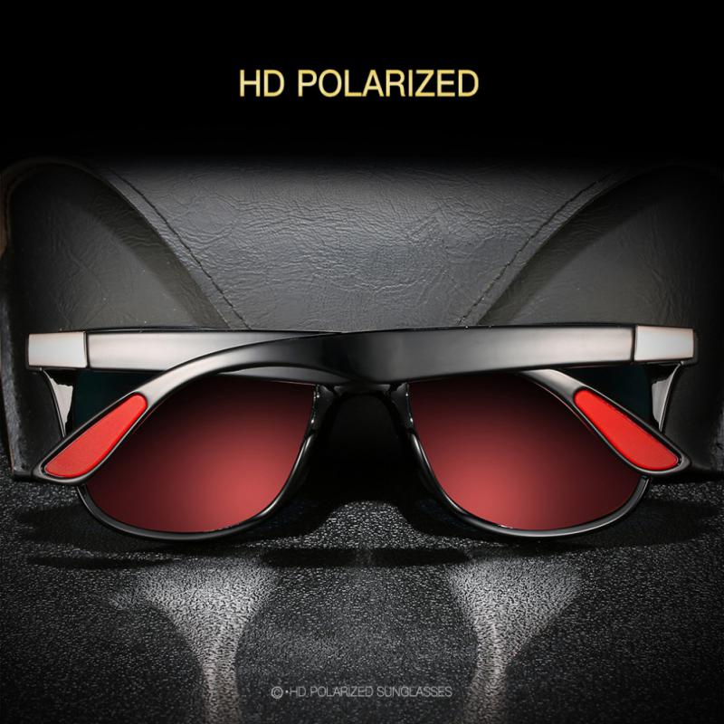 Polarized Men Women Square Anti-glare Goggle Travel Fishing Cycling Sunglasses UV400 Sunglasses