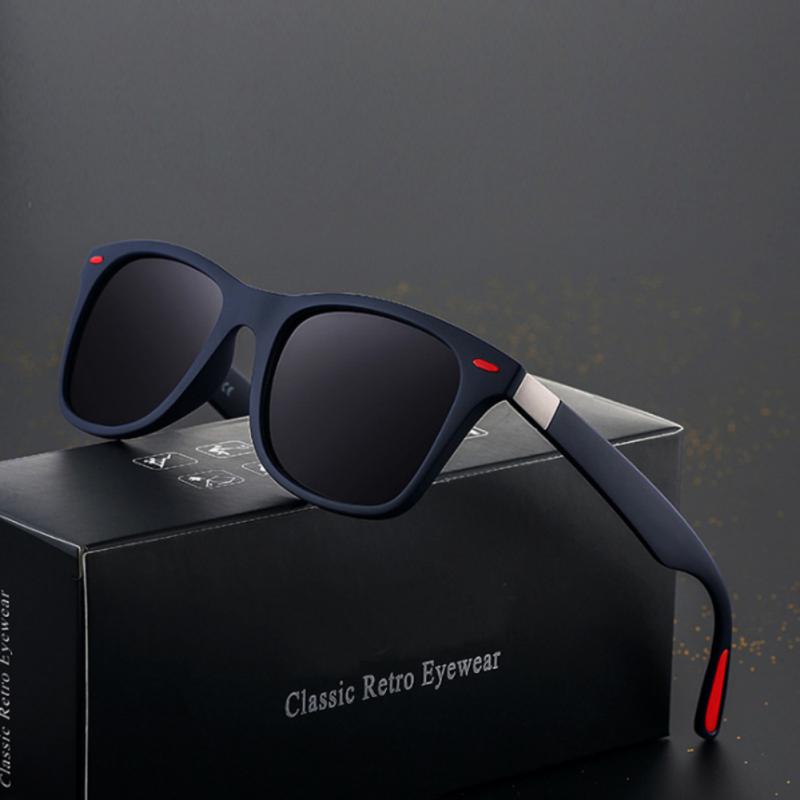 Polarized Men Women Square Anti-glare Goggle Travel Fishing Cycling Sunglasses UV400 Sunglasses