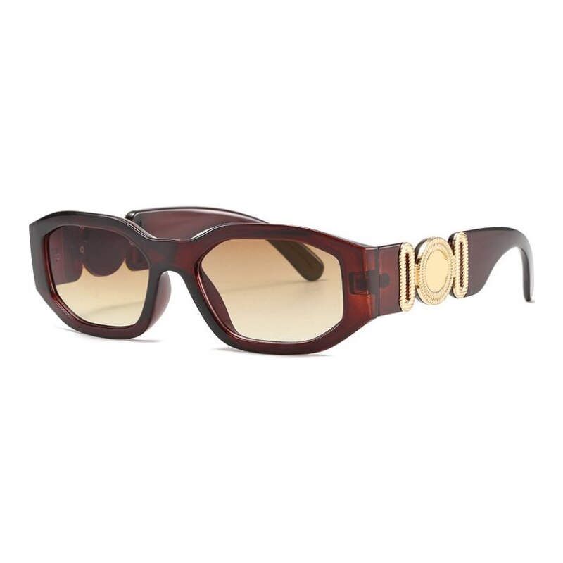 Luxury Glamour Head Women Fashion Designer Ladies Glasses UV400 Sunglasses