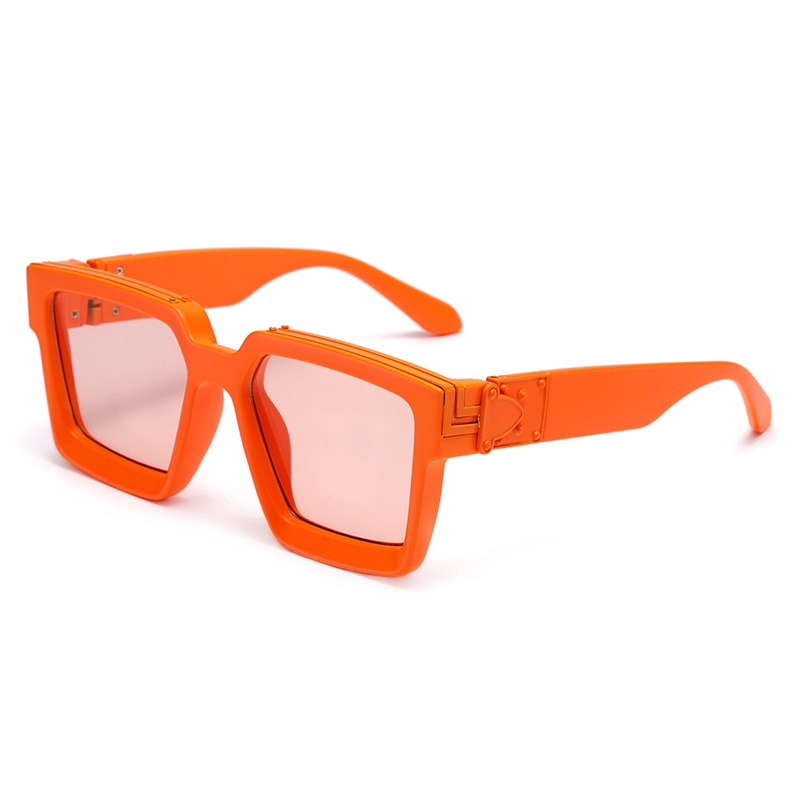 Steampunk Sunglasses Men's Retro Trend Women's Square Anti-Glare Driving Sunglasses