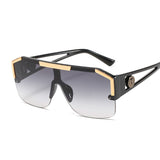Luxury Brand Designer Fashion Gradient Square Shades Sunglasses