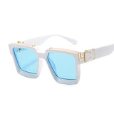 Driving Square Frame Fishing Travel Unisex Goggles Sports UV400 Eyewear Sunglasses