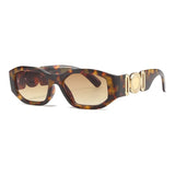 Luxury Glamour Head Women Fashion Designer Ladies Glasses UV400 Sunglasses